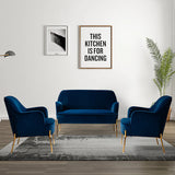 Marina 3 Piece Living Room Set