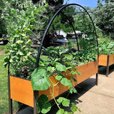 Heavy Duty Standing Garden Planters for Outdoor,Perfect for Patio Deck & Backyard