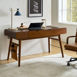 Mid-century Desk with Two Power Outlets