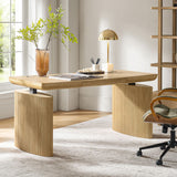 Fluted Adjustable Standing Desk