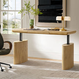 Fluted Adjustable Standing Desk