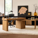 360-Degree Rotating Desk Electric Adjustable Standing Desk with Flip-Top Lid