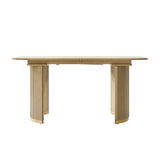 Modern Fluted Space Saving Table and Chairs & Storage Cabinet Sets (Optional Types)