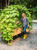 Heavy Duty Standing Garden Planters for Outdoor,Perfect for Patio Deck & Backyard