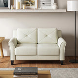 Sileno 59" Boucle Slipcovered Loveseat