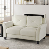 Sileno 59" Boucle Slipcovered Loveseat