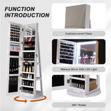 Revolving Jewelry Cabinet