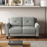 Sileno 59" Boucle Slipcovered Loveseat