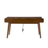 Mid-century Desk with Two Power Outlets