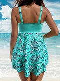 Women's Casual Fashion Swimdress with Short