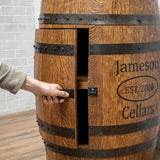 Deluxe Refurbished Whiskey Barrel Cabinet